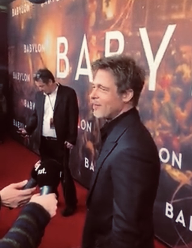 Brad Pitt Grand Rex Paris: BABYLON
