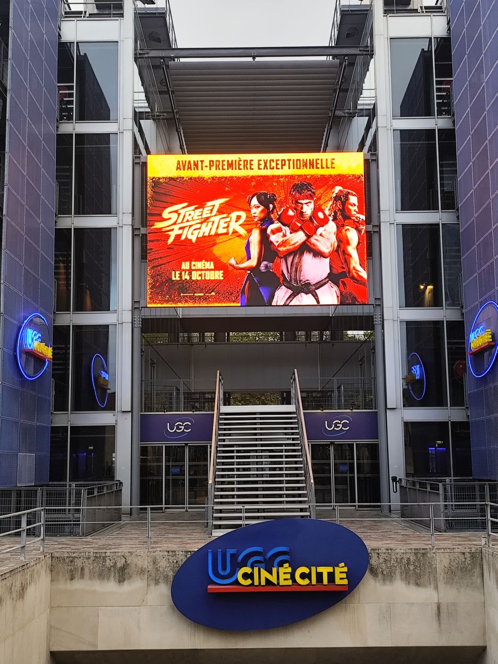 Street Fighter : premier round à l&rsquo;UGC Bercy, avant même l&rsquo;avant-première !